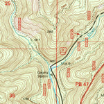United States Geological Survey Blue River, OR (1997, 24000-Scale) digital map