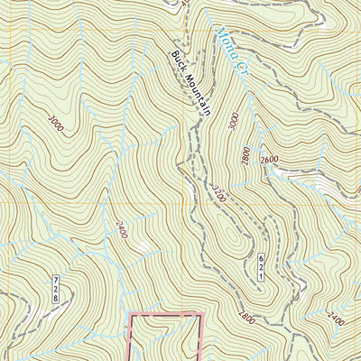 United States Geological Survey Blue River, OR (2020, 24000-Scale) digital map