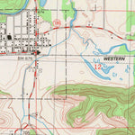 United States Geological Survey Blue River, WI (1983, 24000-Scale) digital map