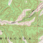 United States Geological Survey Blue River, WI (1983, 24000-Scale) digital map