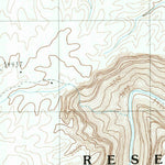 United States Geological Survey Blue Spring, AZ (1988, 24000-Scale) digital map