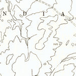 United States Geological Survey Blue Spring SE, AZ (1955, 24000-Scale) digital map