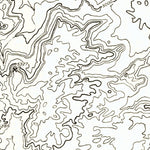 United States Geological Survey Blue Spring SE, AZ (1955, 24000-Scale) digital map