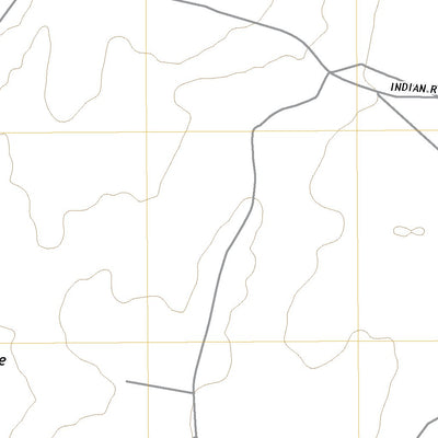 United States Geological Survey Blue Spring SE, AZ (2021, 24000-Scale) digital map
