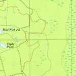 United States Geological Survey Blue Springs Landing, GA-SC (1978, 24000-Scale) digital map