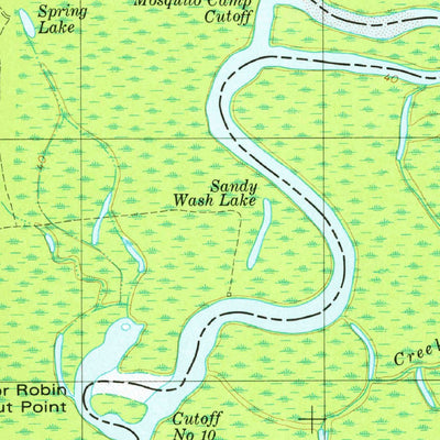 United States Geological Survey Blue Springs Landing, GA-SC (1978, 24000-Scale) digital map