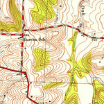 United States Geological Survey Blue Springs, MO (1945, 24000-Scale) digital map