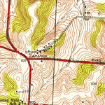 United States Geological Survey Blue Springs, MO (1945, 24000-Scale) digital map