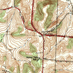 United States Geological Survey Blue Springs, MO (1947, 31680-Scale) digital map