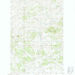 United States Geological Survey Blue Stone Peak, MT (1987, 24000-Scale) digital map