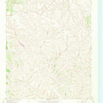 United States Geological Survey Blue Tank Canyon, TX (1967, 24000-Scale) digital map