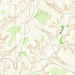 United States Geological Survey Blue Tank Canyon, TX (1967, 24000-Scale) digital map