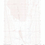 United States Geological Survey Blue Wing Flat South, NV (1981, 24000-Scale) digital map
