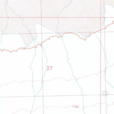 United States Geological Survey Blue Wing Flat South, NV (1981, 24000-Scale) digital map