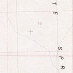 United States Geological Survey Blue Wing Flat South, NV (1981, 24000-Scale) digital map