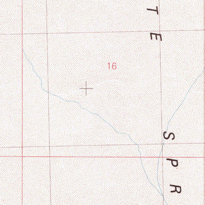 United States Geological Survey Blue Wing Flat South, NV (1981, 24000-Scale) digital map