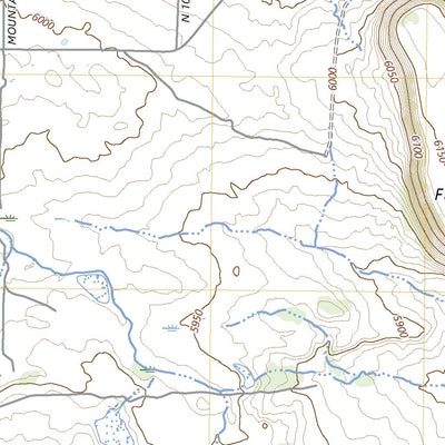 United States Geological Survey Bluebell, UT (2023, 24000-Scale) digital map