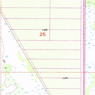 United States Geological Survey Bluefield, FL (1953, 24000-Scale) digital map