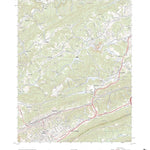 United States Geological Survey Bluefield, WV (2023, 24000-Scale) digital map