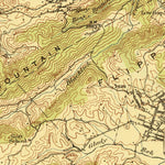 United States Geological Survey Bluefield, WV-VA (1916, 62500-Scale) digital map