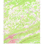 United States Geological Survey Bluefield, WV-VA (1962, 24000-Scale) digital map
