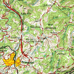 United States Geological Survey Bluefield, WV-VA-KY (1957, 250000-Scale) digital map