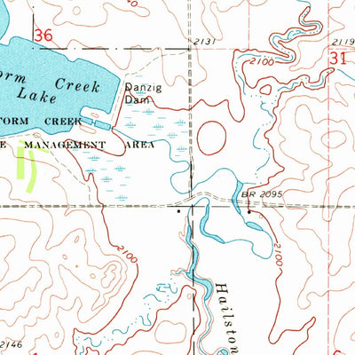 United States Geological Survey Bluegrass, ND (1970, 24000-Scale) digital map