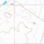 United States Geological Survey Bluegrass Wells, WY (1955, 24000-Scale) digital map