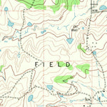 United States Geological Survey Bluegrove, TX (1968, 24000-Scale) digital map
