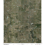 United States Geological Survey Bluegrove, TX (2010, 24000-Scale) digital map