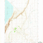 United States Geological Survey Bluejoint Lake East, OR (1966, 24000-Scale) digital map