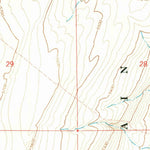 United States Geological Survey Bluejoint Lake East, OR (1966, 24000-Scale) digital map