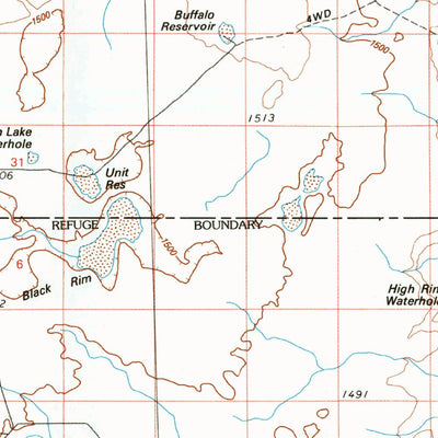 United States Geological Survey Bluejoint Lake, OR (1994, 100000-Scale) digital map