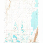 United States Geological Survey Bluejoint Lake West, OR (1967, 24000-Scale) digital map