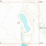 United States Geological Survey Bluejoint Lake West, OR (1967, 24000-Scale) digital map