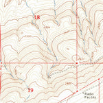 United States Geological Survey Bluelight, WA (1965, 24000-Scale) digital map