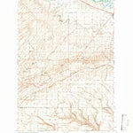 United States Geological Survey Bluelight, WA (1965, 62500-Scale) digital map