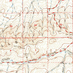United States Geological Survey Bluelight, WA (1965, 62500-Scale) digital map