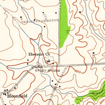 United States Geological Survey Bluemont, VA (1943, 24000-Scale) digital map