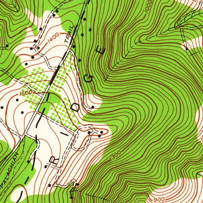 United States Geological Survey Bluemont, VA (1943, 24000-Scale) digital map
