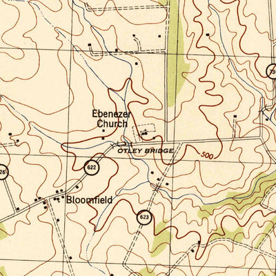 United States Geological Survey Bluemont, VA (1944, 31680-Scale) digital map