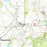 United States Geological Survey Bluemont, VA (1970, 24000-Scale) digital map