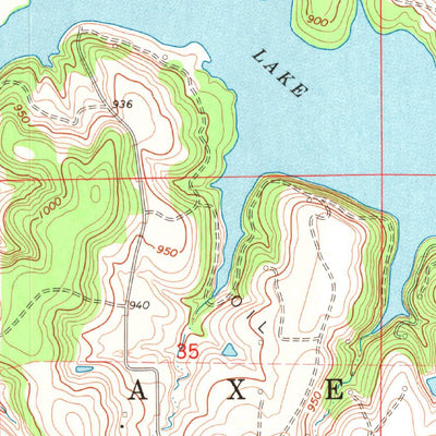 United States Geological Survey Bluestem Lake, OK (1973, 24000-Scale) digital map