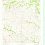 United States Geological Survey Bluett, TX (1960, 24000-Scale) digital map