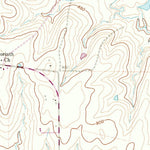 United States Geological Survey Bluett, TX (1960, 24000-Scale) digital map
