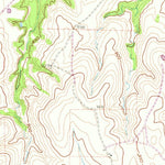 United States Geological Survey Bluett, TX (1960, 24000-Scale) digital map