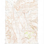 United States Geological Survey Bluewater, MT (1967, 24000-Scale) digital map