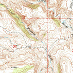 United States Geological Survey Bluewater, MT (1967, 24000-Scale) digital map