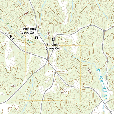 United States Geological Survey Bluff, AL (2020, 24000-Scale) digital map