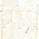 United States Geological Survey Bluff City, AR (1973, 24000-Scale) digital map